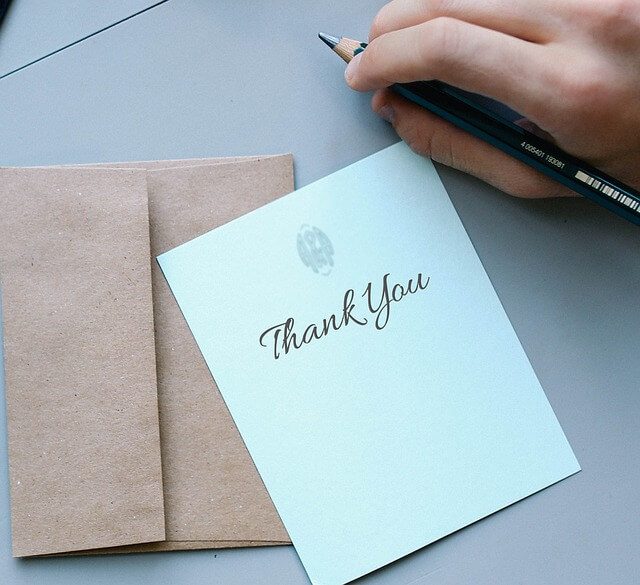 The Best Way to Manage Your Thank-You Cards