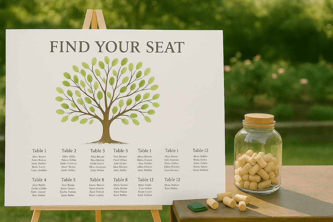 Cute And Unique Seating Chart Ideas