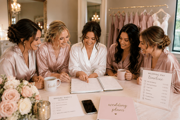 Tips For Helping Your Bridal Party Stay Organized Tips For Helping Your Bridal Party Stay Organized
